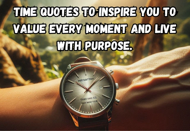120+ Time Quotes – Powerful Wisdom That Reminds Us to Use Every Moment Wisely