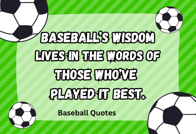 Baseball Quotes