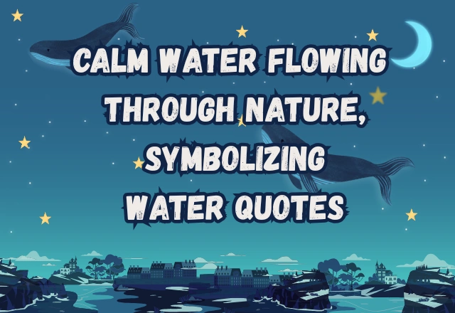 140+ The Famous Water Quotes – Embracing the Essence of Life